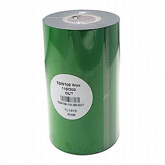 ����� ���� ��� Premium RIBBON 110Mx300m Wax Out
