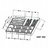 מגירת קופה לכסף KS-410 Heavy Duty Cash Drawer