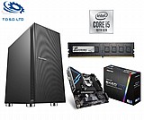 תחנת עבודה Silent Version כולל מעבד i5, לוח אם BioStar V460GTZ, כונן SSD NVMe 500GB תחנת עבודה Silent Version כולל מעבד i5, לוח אם BioStar V460GTZ, כונן SSD NVMe 500GB
