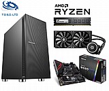 תחנת עבודה Silent Version כולל מעבד Ryzen 7 3700X, לוח אם AMD B550GTZ, זיכרון 16GB תחנת עבודה Silent Version כולל מעבד Ryzen 7 3700X, לוח אם AMD B550GTZ, זיכרון 16GB