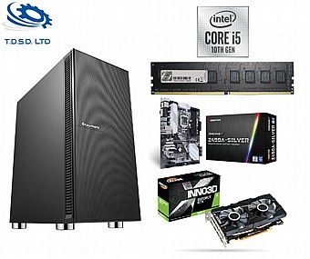 ���� ����� Silent Version ���� ���� Intel i5-10600KF, �.��� GTX1660 TI, ���� SSD 500GB