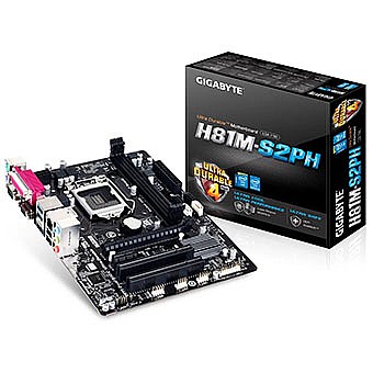 ��� �� GIGABYTE DDR3 GA-H81M-S2PH VGA/HDMI PCI 32 x2