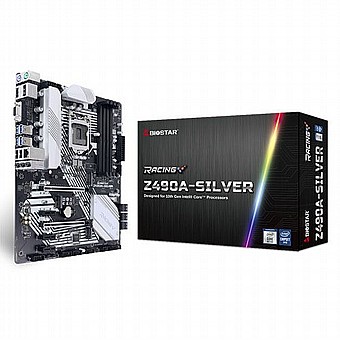 ��� �� BioStar Z490A-Silver ATX socket 1200 VGA-DP-HDMI-DP