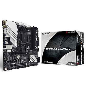 ��� �� BioStar AMD B550M-Silver mATX HDMI+DVI+DP