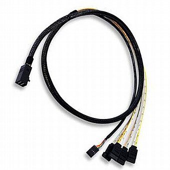 ��� LSI LSI00410 SFF-8643 TO 4XSATA 60CM