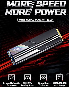 ���� ����� NeTac SSD NVMe NV5000 2TB R/W:5000/4400 Pci4.0