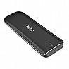 כונן קשיח חיצוני מהיר Netac Portable SSD ZX Slim 1TB 1050/950MB/s שחור