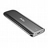 כונן קשיח חיצוני מהיר Netac Portable SSD ZX Slim 1TB 1050/950MB/s שחור