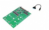 M.2 and MSATA to 2.5" SATA converter + USB3