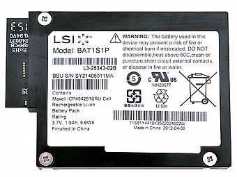 LSI-IBBU09 BAT1S1P-A LSI 92XX Cache Devise + Battery