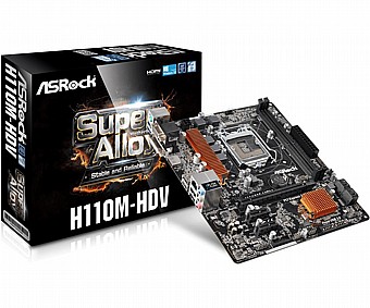 ��� �� ASRock H110M-HDV
