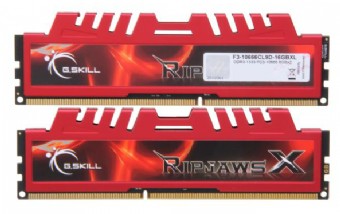 ������ ����� ���� ������ - G.Skill RipjawsX F3-10666CL9D-16GBXL 2x8GB DDR3 1333MHz Dual Memory Kit