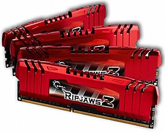������ ����� ���� ������ - G.Skill RipjawsZ F3-14900CL10Q-32GBZL 4x8GB DDR3 1866MHz Quad Memory Kit