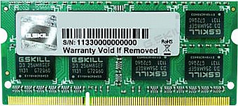 ������ ����� ����  G.Skill F3-1600C11S-8GSL 8GB 1600Mhz SODIMM
