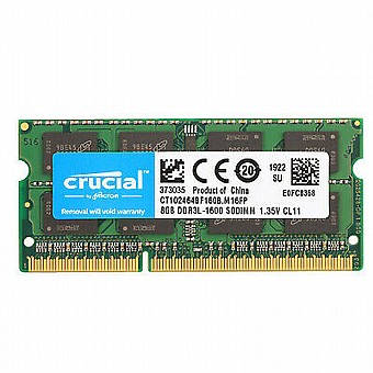 ������ ����� - Crucial / Micron 4GB 1600MHz DDR3L 1.35v