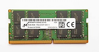 ������ ����� - MICRON DDR4 4GB 2133MHz SODIMM