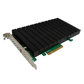��� HighPoint Driverless SSD6204A 4xM.2 NVMe PCi3.0 Raid 0,1 Bootable