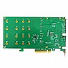 ��� HighPoint Driverless SSD6204A 4xM.2 NVMe PCi3.0 Raid 0,1 Bootable
