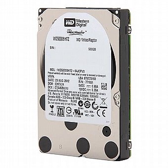 ����  WD VelociRaptor 500GB 2.5" WD5000BHTZ 10KRPM