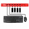 קופסת מיתוג HSV524 1080P Multi-View Switch + KVM
