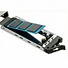 מארז פנימי Vision3 GMP-102M2r לשני כונני M.2 NVMe בחריץ PCI עם מגשים נשלפים וקירור פסיבי