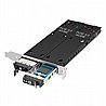 מארז פנימי לשני כונני M.2 NVMe Gen5 בחריץ PCI עד 128Gbps דגם Vision3 GZP-102M3r