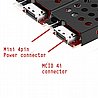 מארז פנימי לשני כונני M.2 NVMe Gen5 בחריץ PCI עד 128Gbps דגם Vision3 GZP-102M3r
