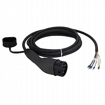 ��� ������ ����� ��� ����� 10 ��� Braumers EV Cable Type-2 TPU 22kw