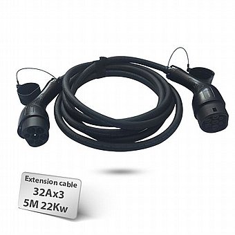 ��� ����� ������ ��� ����� 5 ���  Braumers EV Extension Cable Type-2 to Type-2 TPU 