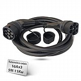 ��� ����� ���� ����� 5 ��� Braumers EV Extension Cable Type-2 to Type-2 TPU 11KW 