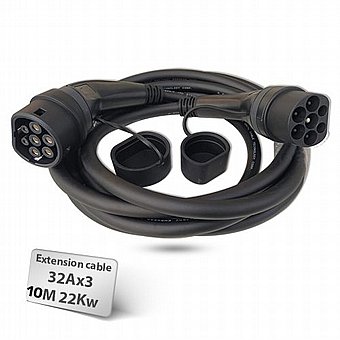 ��� ����� ������ ��� ����� 10 ��� Braumers EV Extension Cable Type-2 to Type-2 TPU