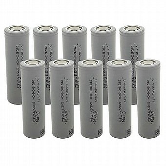 ���� 10 ������ Sunpower INR21700-3000 Li-ion Battery 3.7V 3000mAh