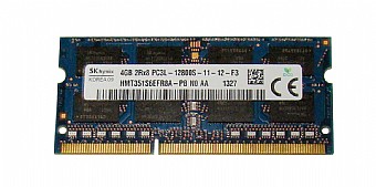 ������ ����� ���� HYNIX DDR3 4GB 1600MHZ HMT351S6CFR8A-PB SODIMM