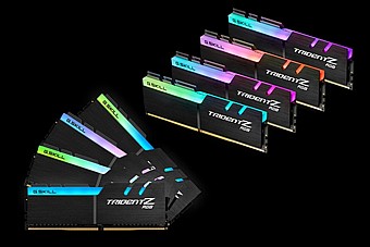 ������ ����� ���� G.Skill DDR4 F4-3000C14Q2-128GTZR 8x16GB 3000Mhz TridentZ RGB