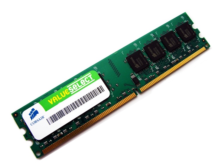 זיכרון למחשב - Corsair VS512MB667D2 DDR2 512MB 667Mhz CL5