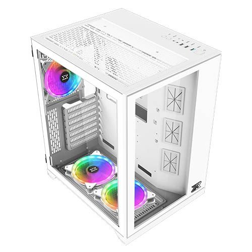 מחשב גיימינג נייח לבן מעוצב Intel i7 14th gen RTX4060