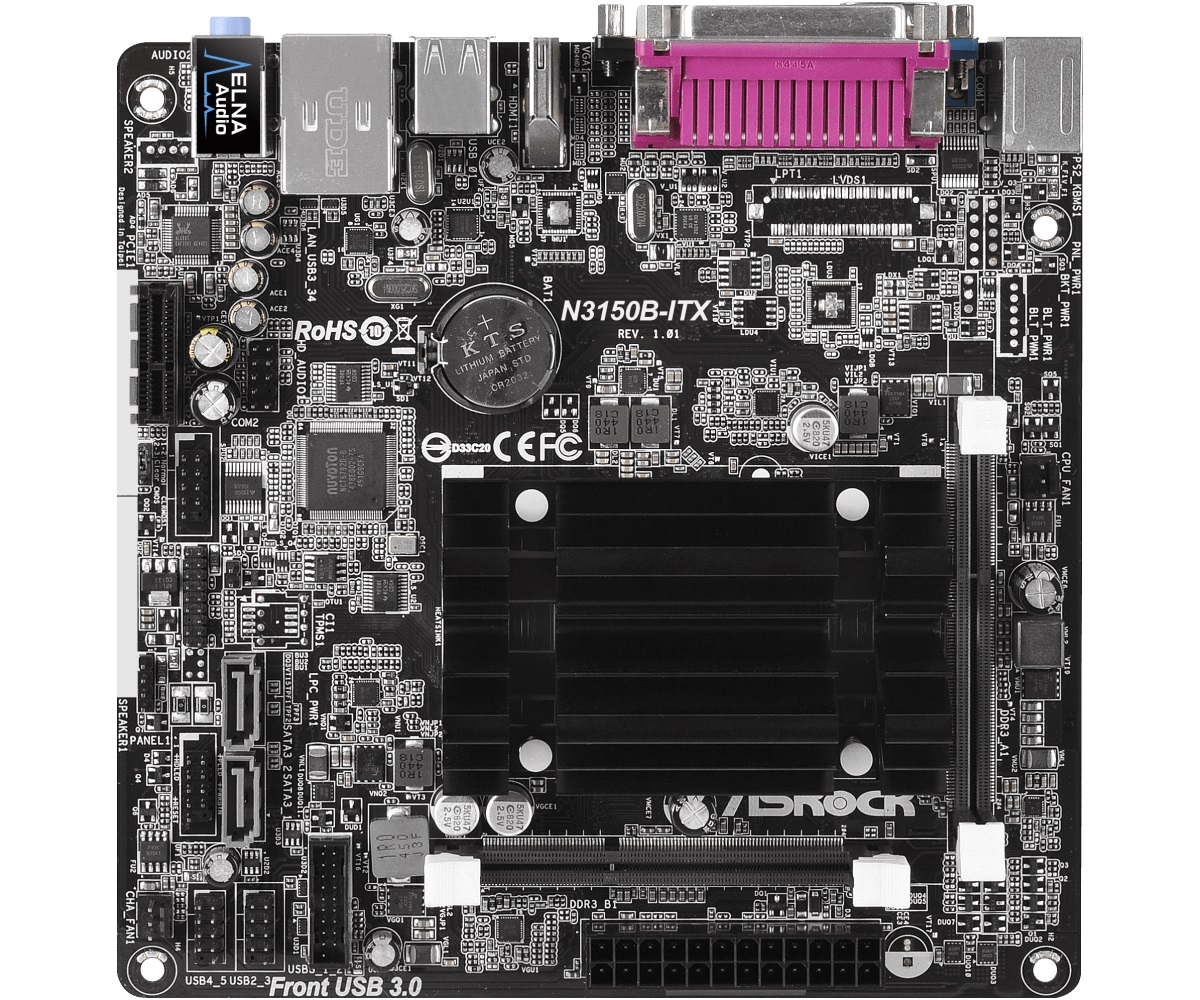 לוח אם ASRock N3150B-ITX