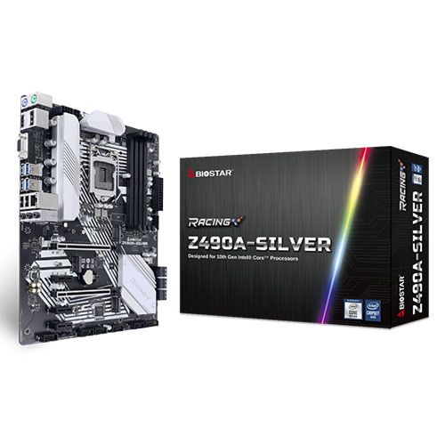 לוח אם BioStar Z490A-Silver ATX socket 1200 VGA-DP-HDMI-DP