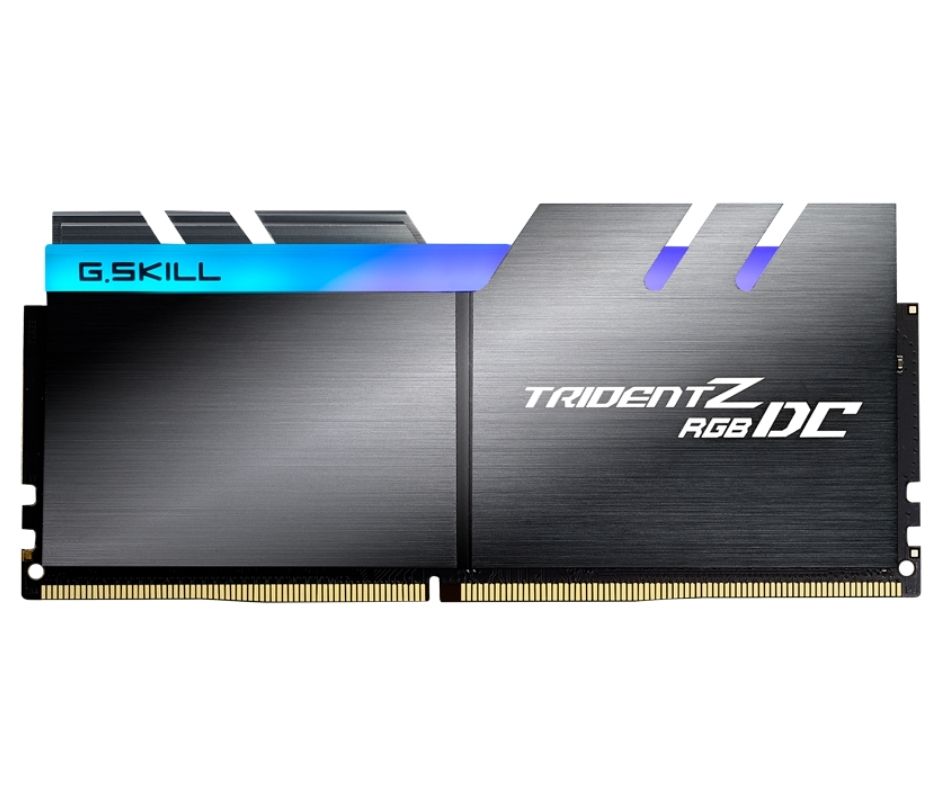 זיכרון למחשב נייח G.Skill DDR4 F4-3200C14D-64GTZDC 2x32GB 3200MHz TridentZ RGB DC