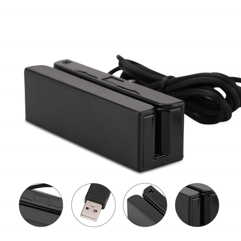 קורא כרטיסי מגנטים MSR100 V1.06 USB