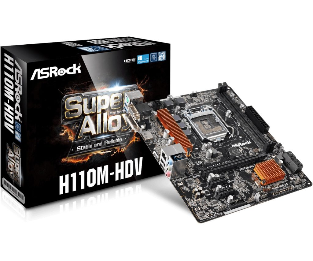 לוח אם ASRock H110M-HDV