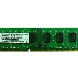 זיכרון למחשב נייח שולחני - G.Skill F3-10600CL9S-2GBNT 2GB DDR3 1333MHz Single Memory Stick