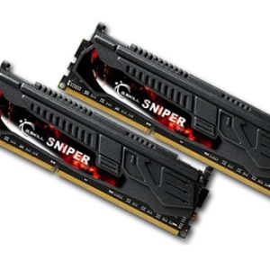 זיכרון למחשב נייח שולחני - G.Skill Sniper F3-12800CL9D-8GBSR2 2x4GB DDR3 1600MHz Dual Memory Kit