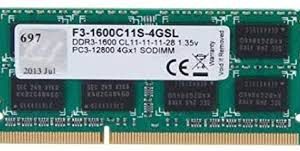 זיכרון למחשב נייד G.Skill F3-1600C11S-4GSL