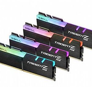 זיכרון למחשב נייח   F4-3600C16Q-64GTZRC Trident Z RGB DDR4-3600MHz  1.35V 64GB (4x16GB)