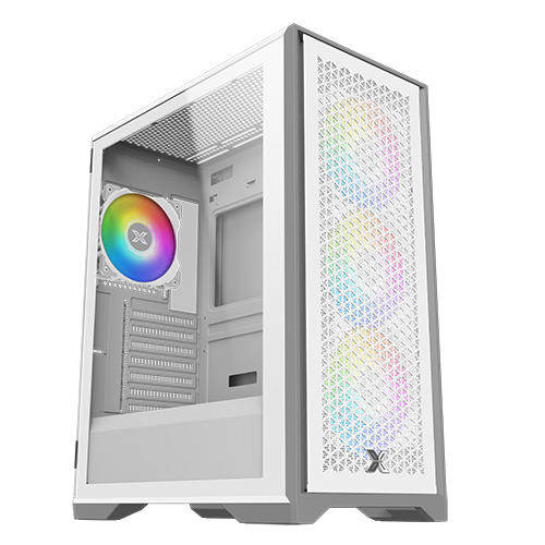 מארז מחשב מפואר Xigmatek LUX S ARGB לבן 600W