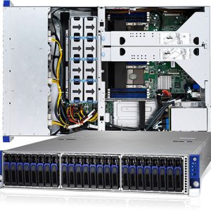 שרת אחסון עם שקע כפול Thunder SX TN70A-B7106 2U 16 DIMM Dual Socket Xeon SP