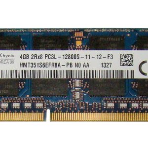 זיכרון למחשב נייד HYNIX DDR3 4GB 1600MHZ HMT351S6CFR8A-PB SODIMM