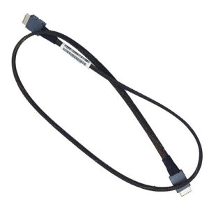 כבל NVMe PCIe 5.0 MCIO 4i ל-SFF-8654 4i באורך 50 ס"מ