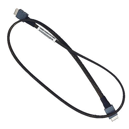 כבל NVMe PCIe 5.0 MCIO 4i ל-SFF-8654 4i באורך 80 ס"מ